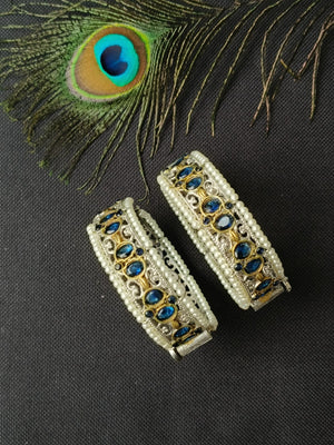 Green Color Office contemporary fusion trending bangles kangans set