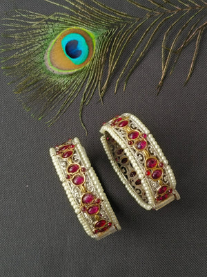 Blue Color Office contemporary fusion trending bangles kangans set