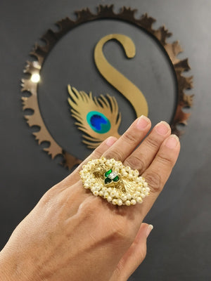 Classic fusion trending ring with timeless trend aware style