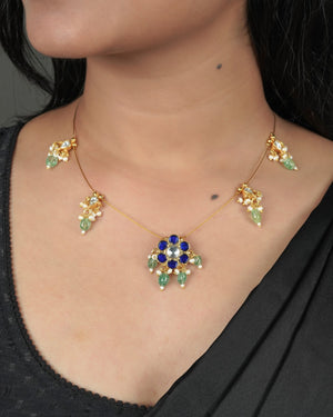 Heritage Jadau Pachi Kundan necklace with timeless Indian artistry