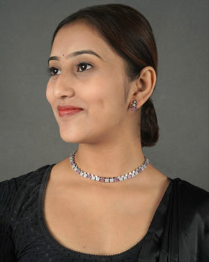 Elegant necklace set from Diamond Collection for special occasions