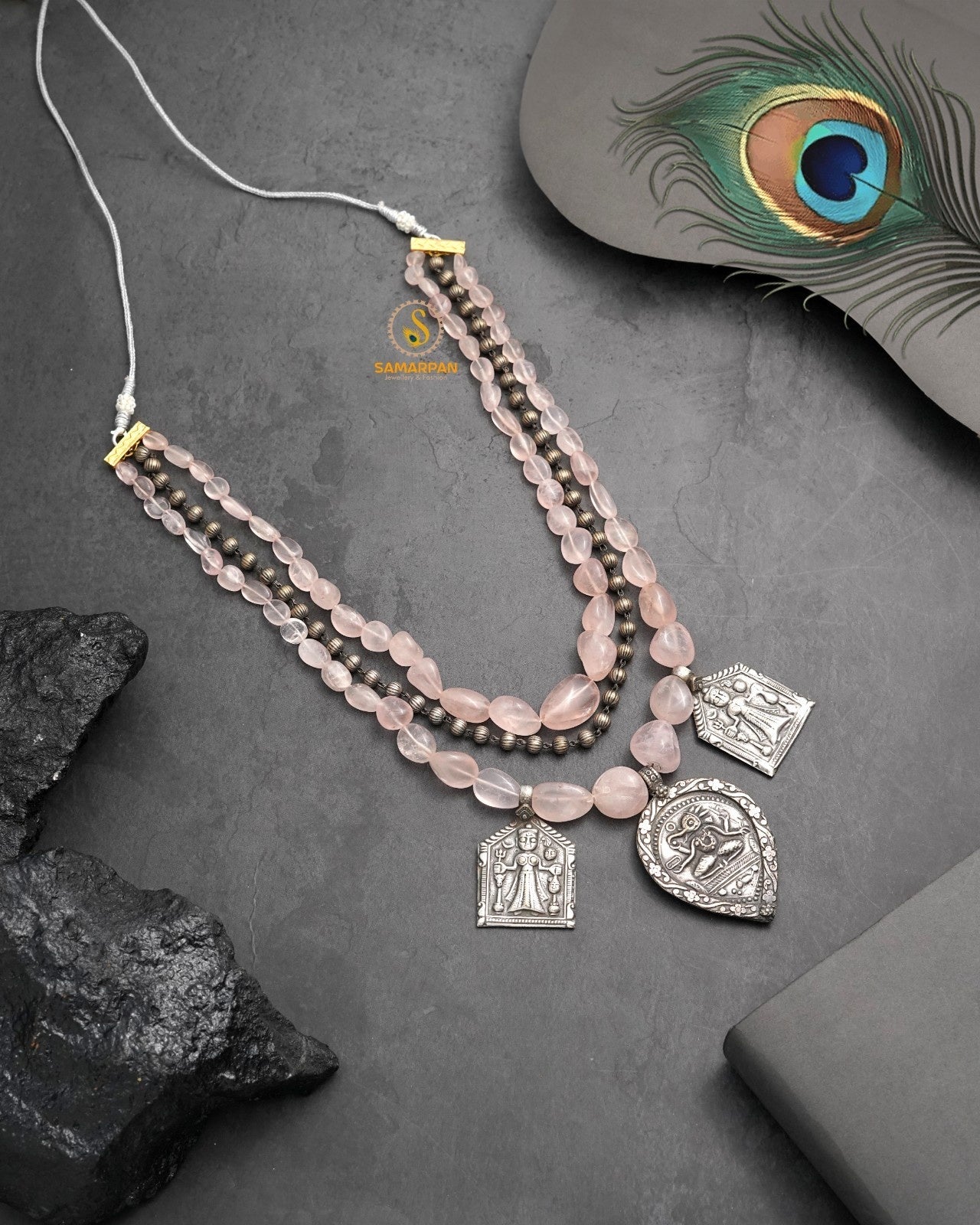Contemporary Pendant Necklace Sets for Festive Styling - PS3100-4