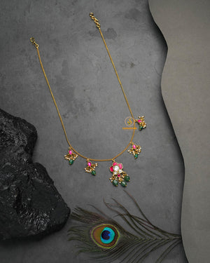 Statement Jadau Pachi Kundan necklace with bold traditional design