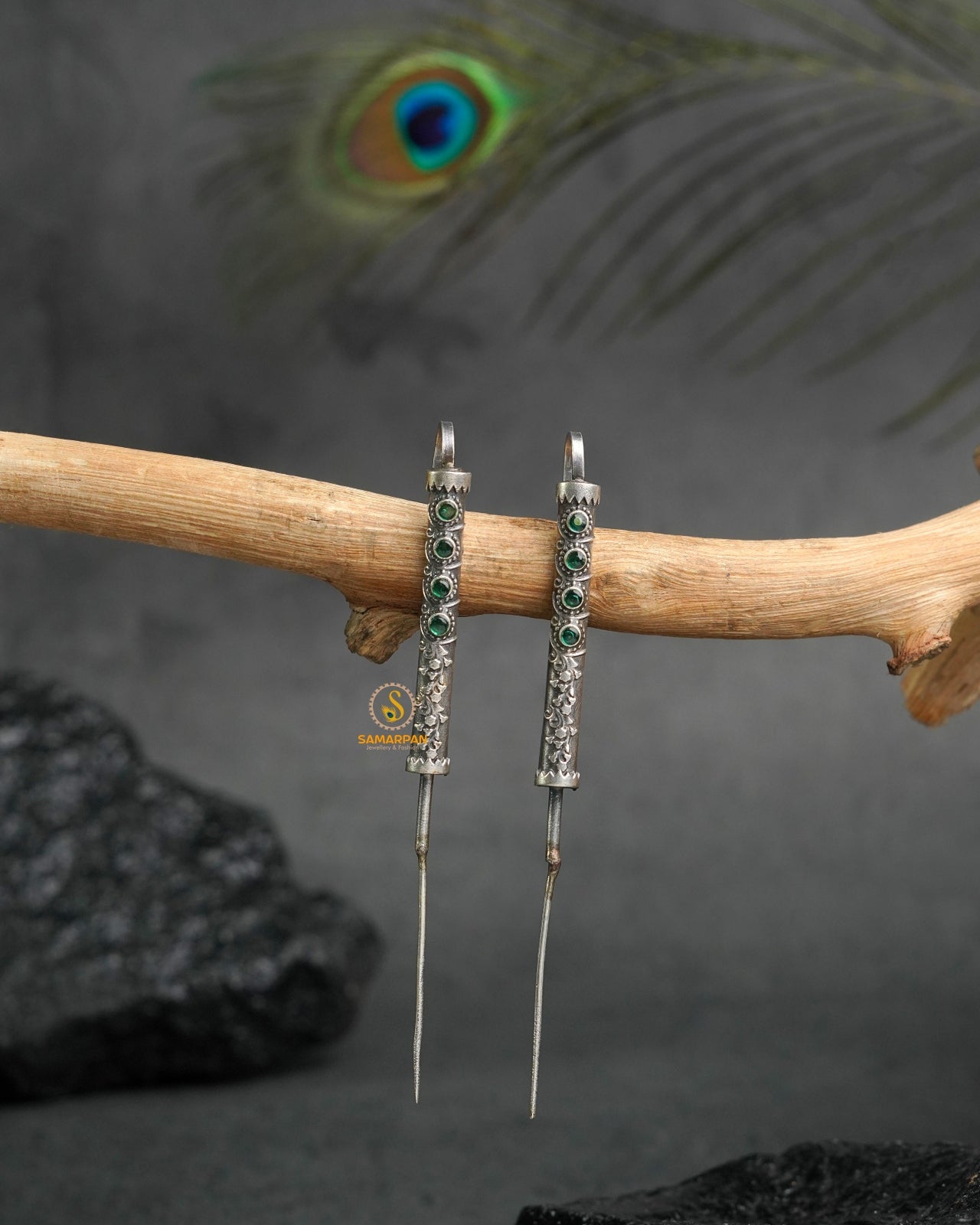 Tribal Antique Ballis Earrings for Elegant Gifting - E300-16