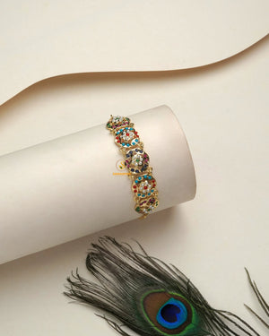 Shop Amritasri Jadau designer bracelets online for festive styling