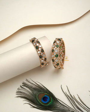 Polki bangles kangan for traditional craft lovers