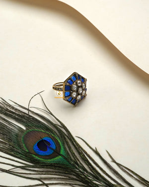 Graceful diamond collection ring with soft refined shine