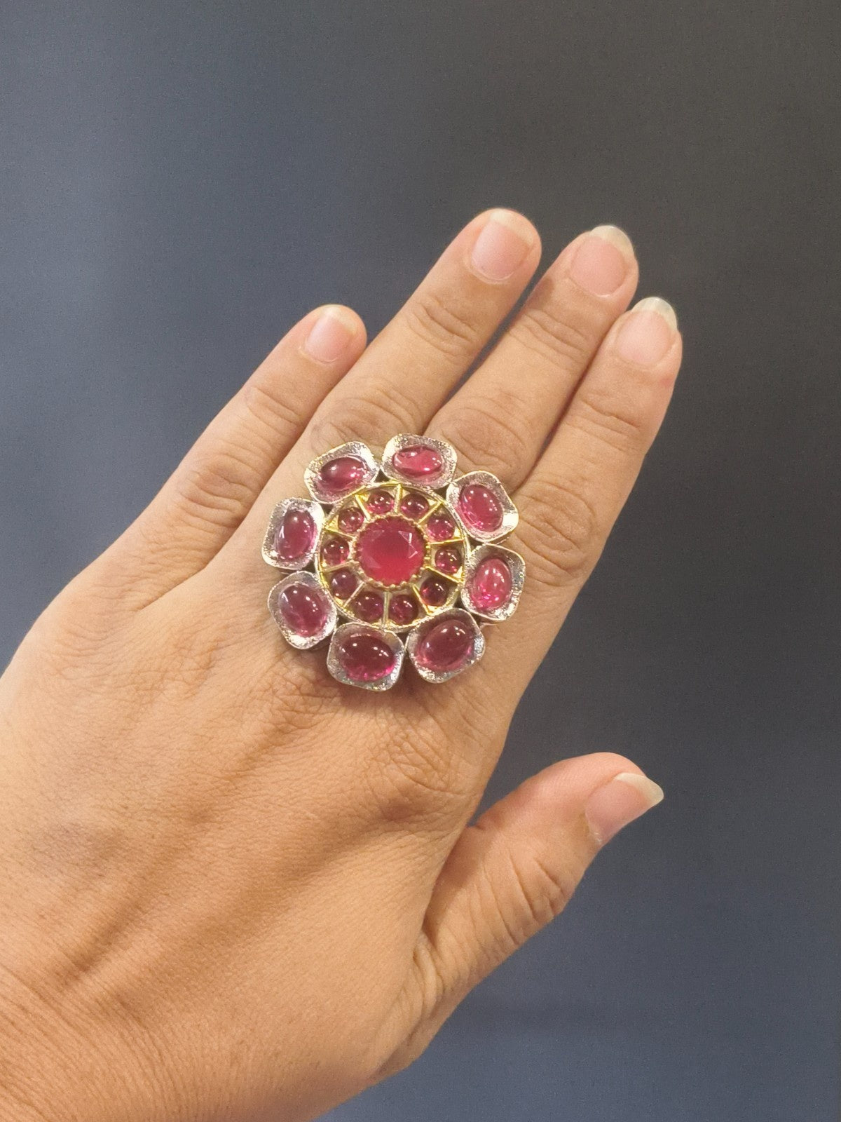 Traditional tribal antique ring suited for classic ethnic styling