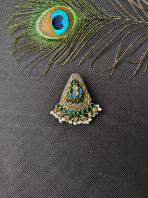 Traditional bridal Maang Tikka jewellery for wedding wear