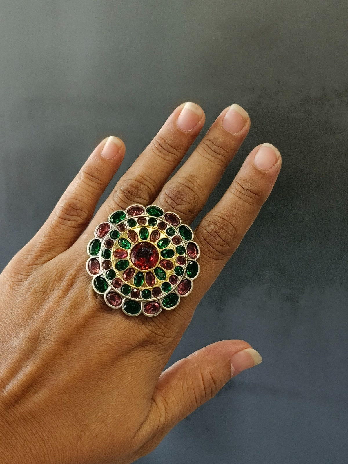 Fusion trending ring with modern styling and versatile fashion appeal