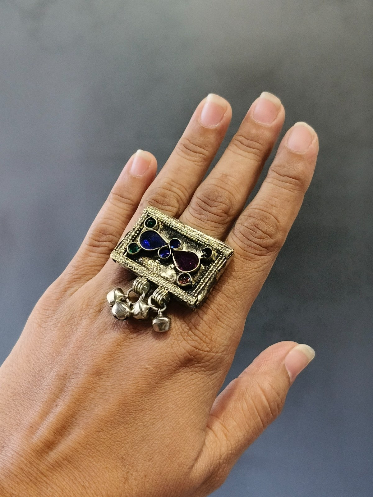 Regal golden heritage ring with grand ceremonial influence