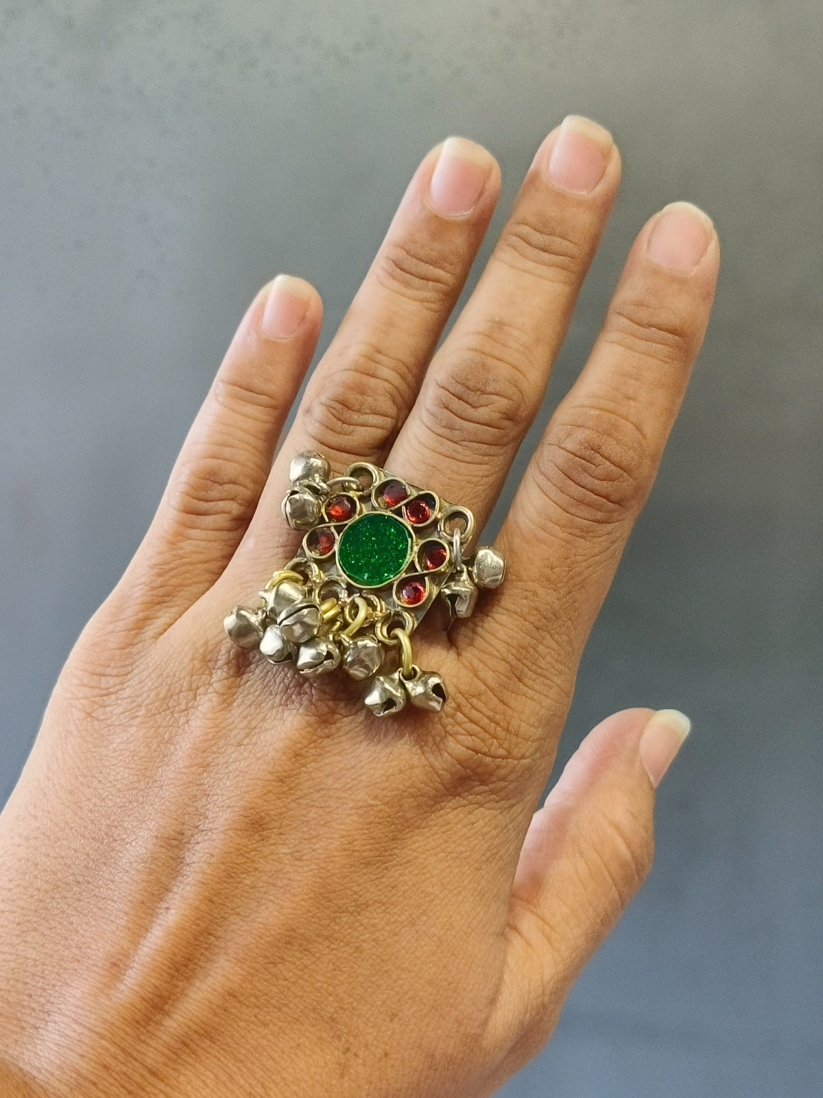 Heritage inspired gold ring with artistic traditional elegance