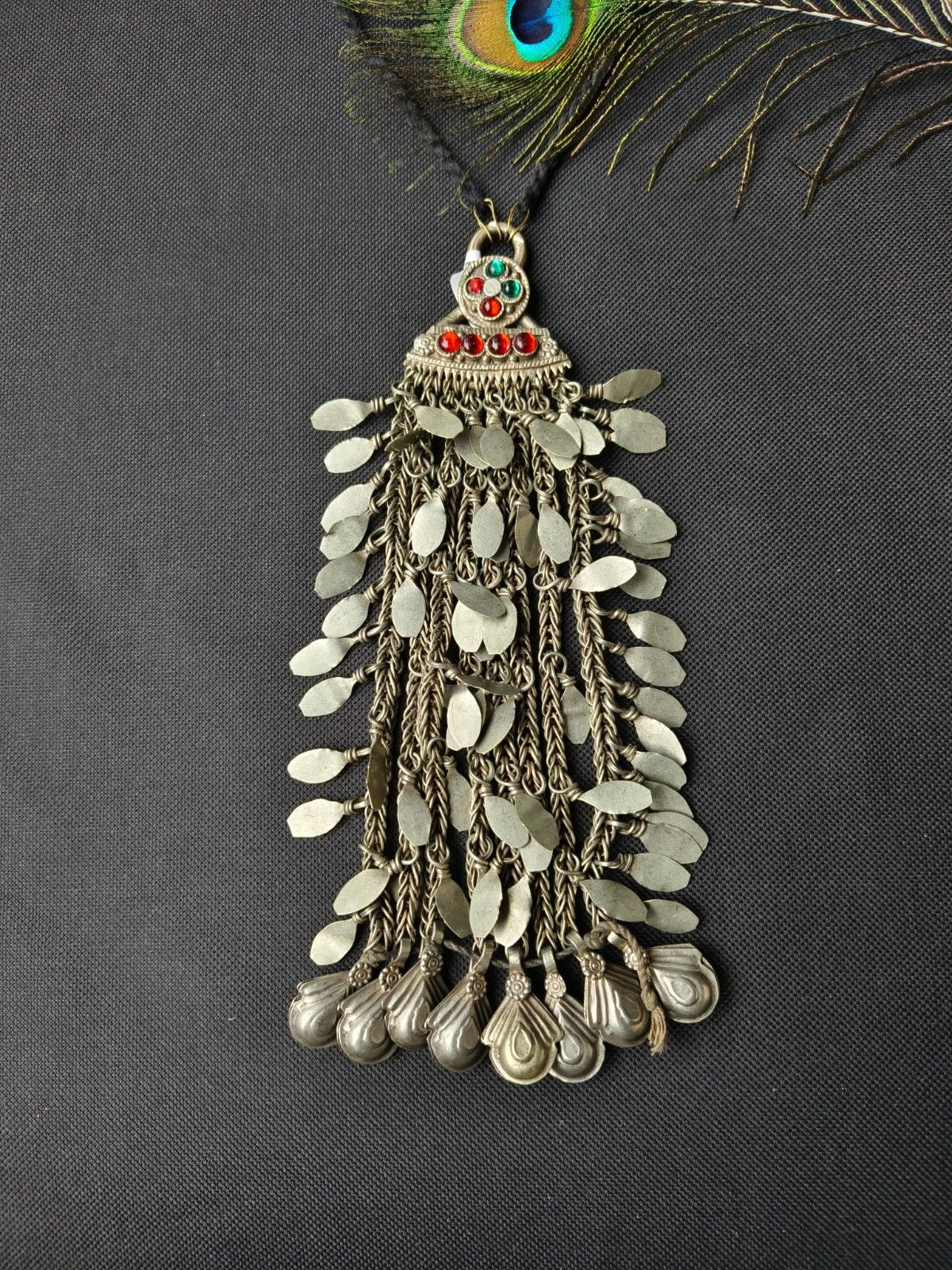 Heritage Jewellery Temple-Inspired Pendant Set (Statement Elegance)- PS3150-2