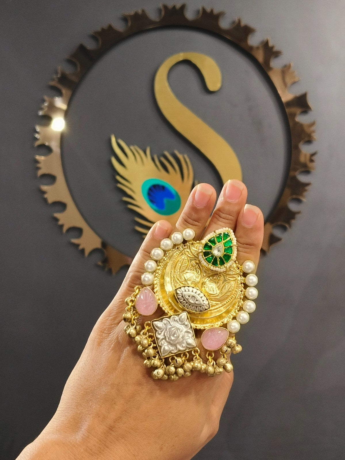 Latest fusion trending ring with fresh fashion oriented styling