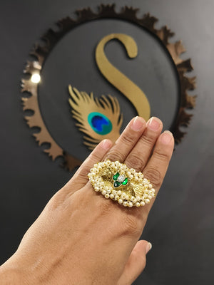 Classic fusion trending ring with timeless trend aware style