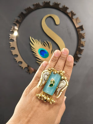 Heritage fusion trending ring with modern classic inspiration