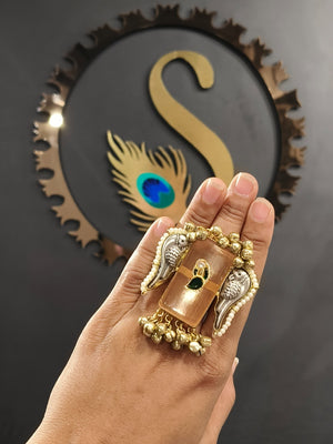Heritage fusion trending ring with modern classic inspiration