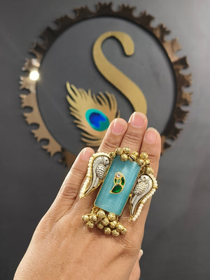 Heritage fusion trending ring with modern classic inspiration