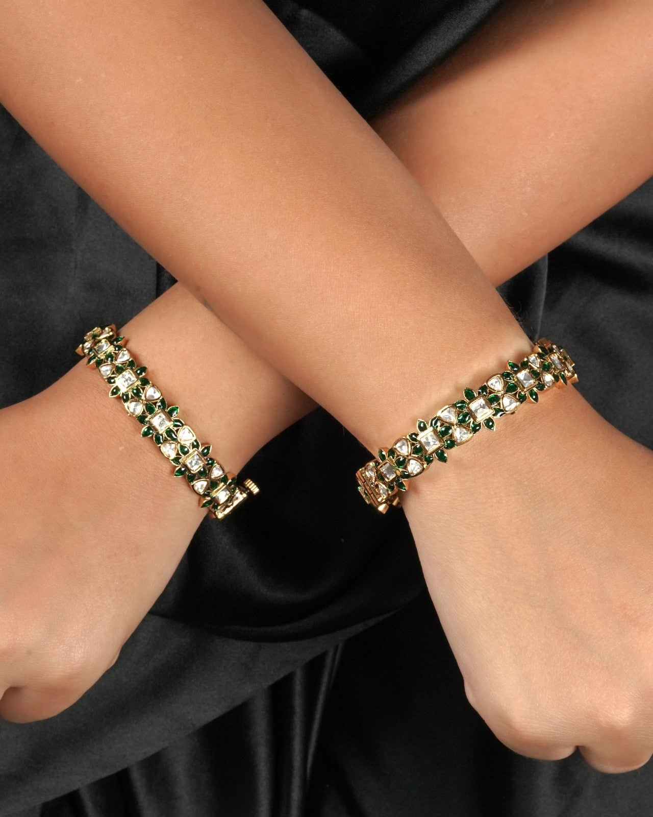 Polki bangles kangan for festive wedding events