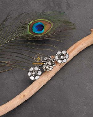 Tribal antique collection ring with bold ethnic-inspired detailing