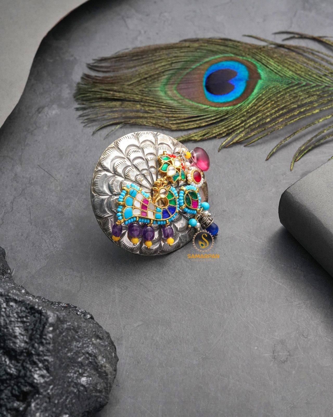 Timeless Samarpan ring design with classic and fashionable balance