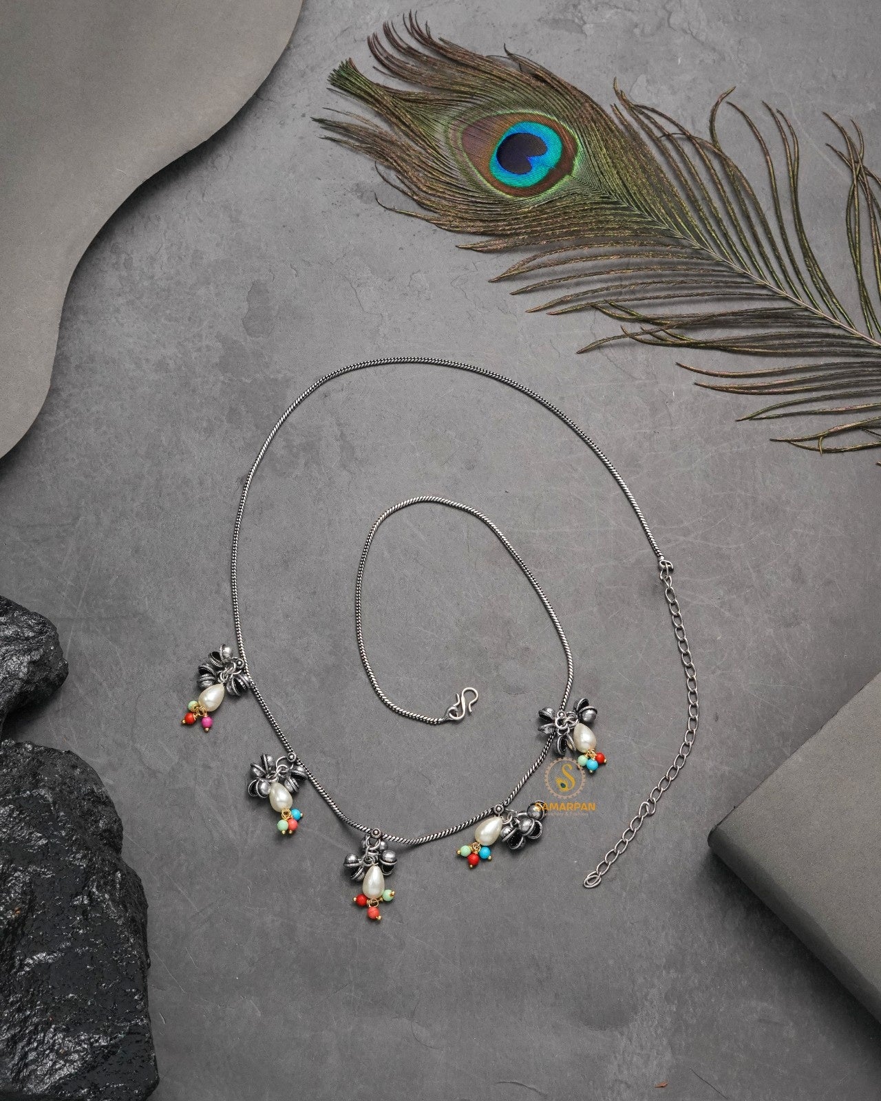 Pink Bridal kandora jewellery waist chain for lehenga and dupatta styling