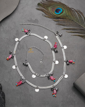 Wedding guest kandora waist jewellery for saree and lehenga styling