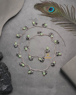 Statement kandora jewellery waist chain for elevating simple ethnic outfits