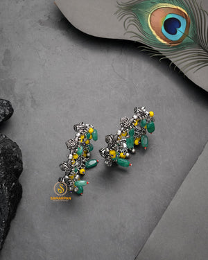 Minimal elegant bangles and kangan set with subtle stone detailing for daily use