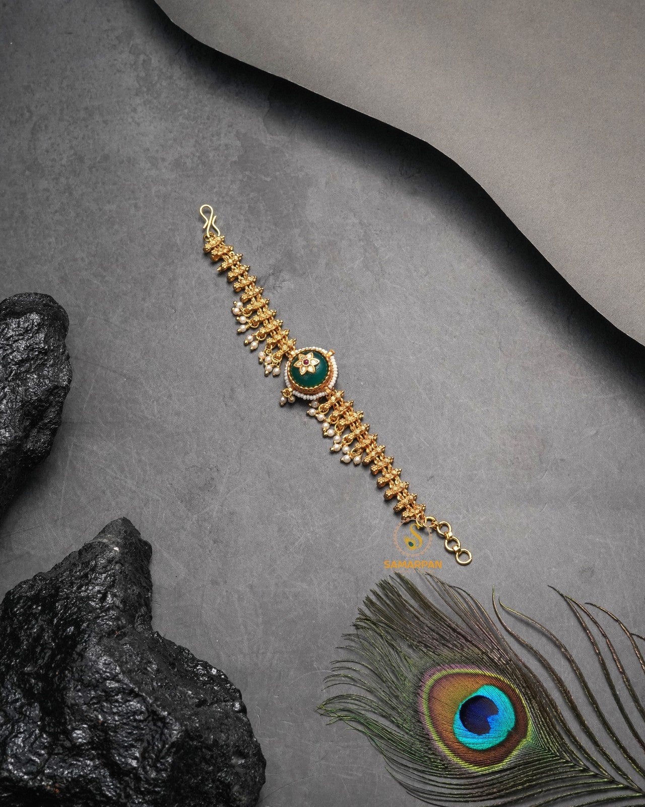 Statement bracelets for party wear by Designed By Samarpan in bold styles