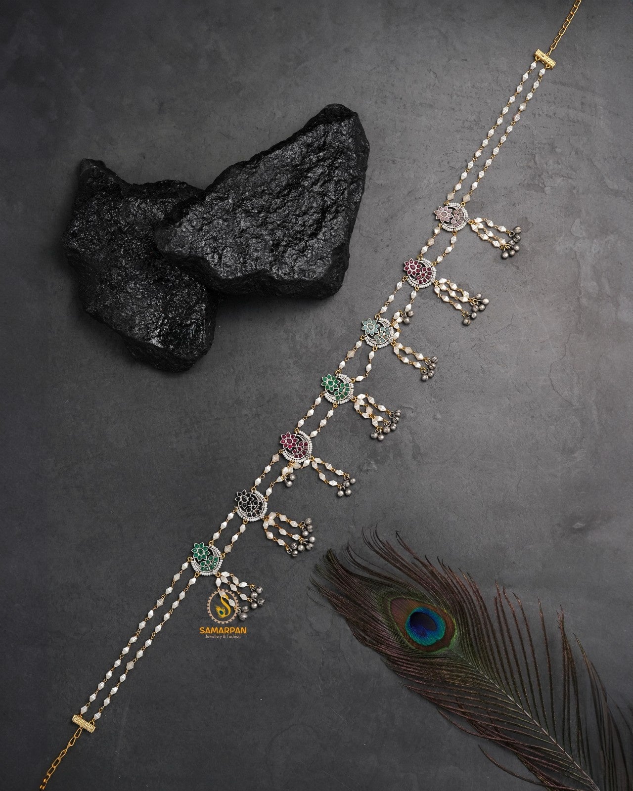 symmetric kandora jewellery, balanced kandora design