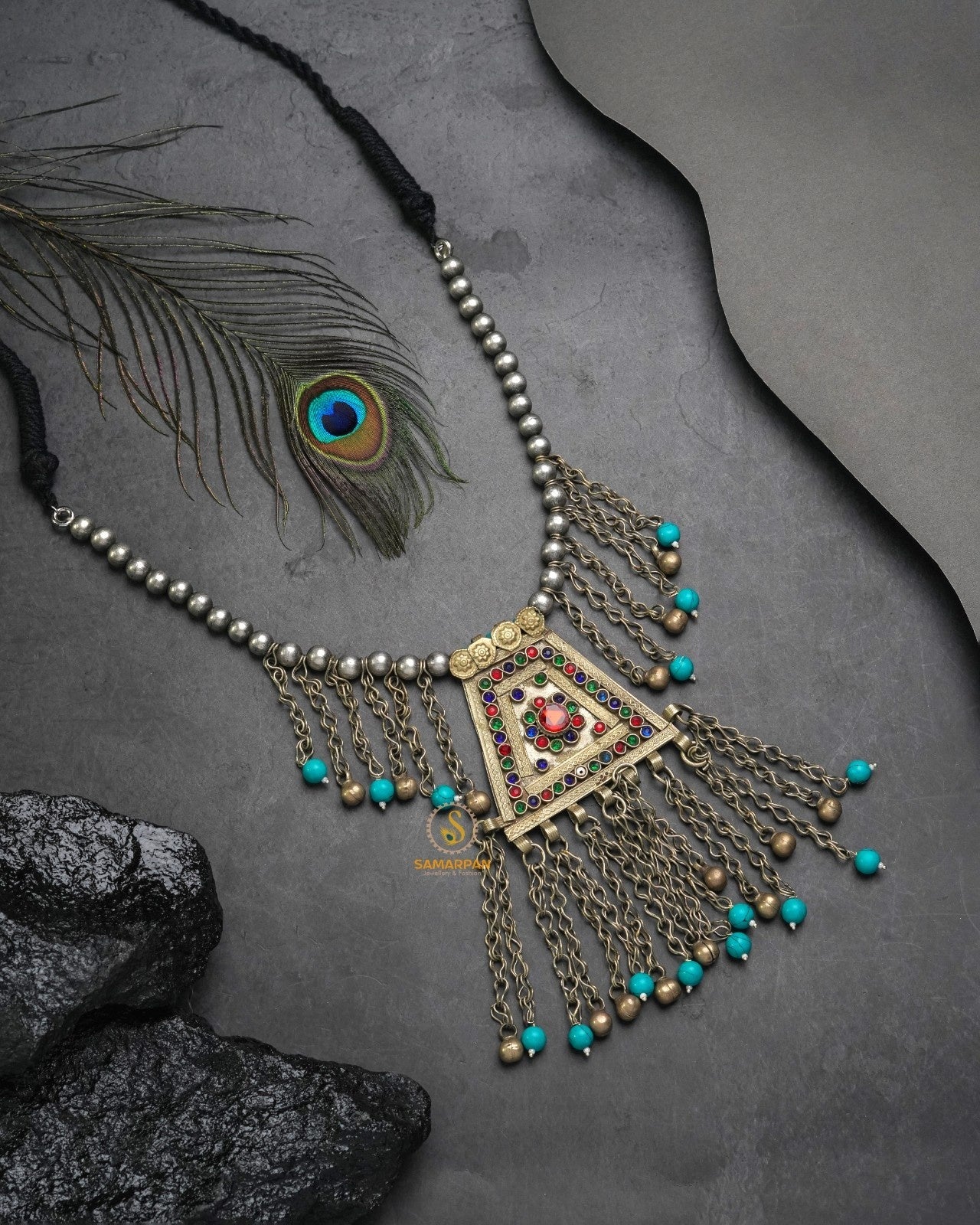 Designer Pendant Necklace Sets for Modern Party Styling - PS2300-2