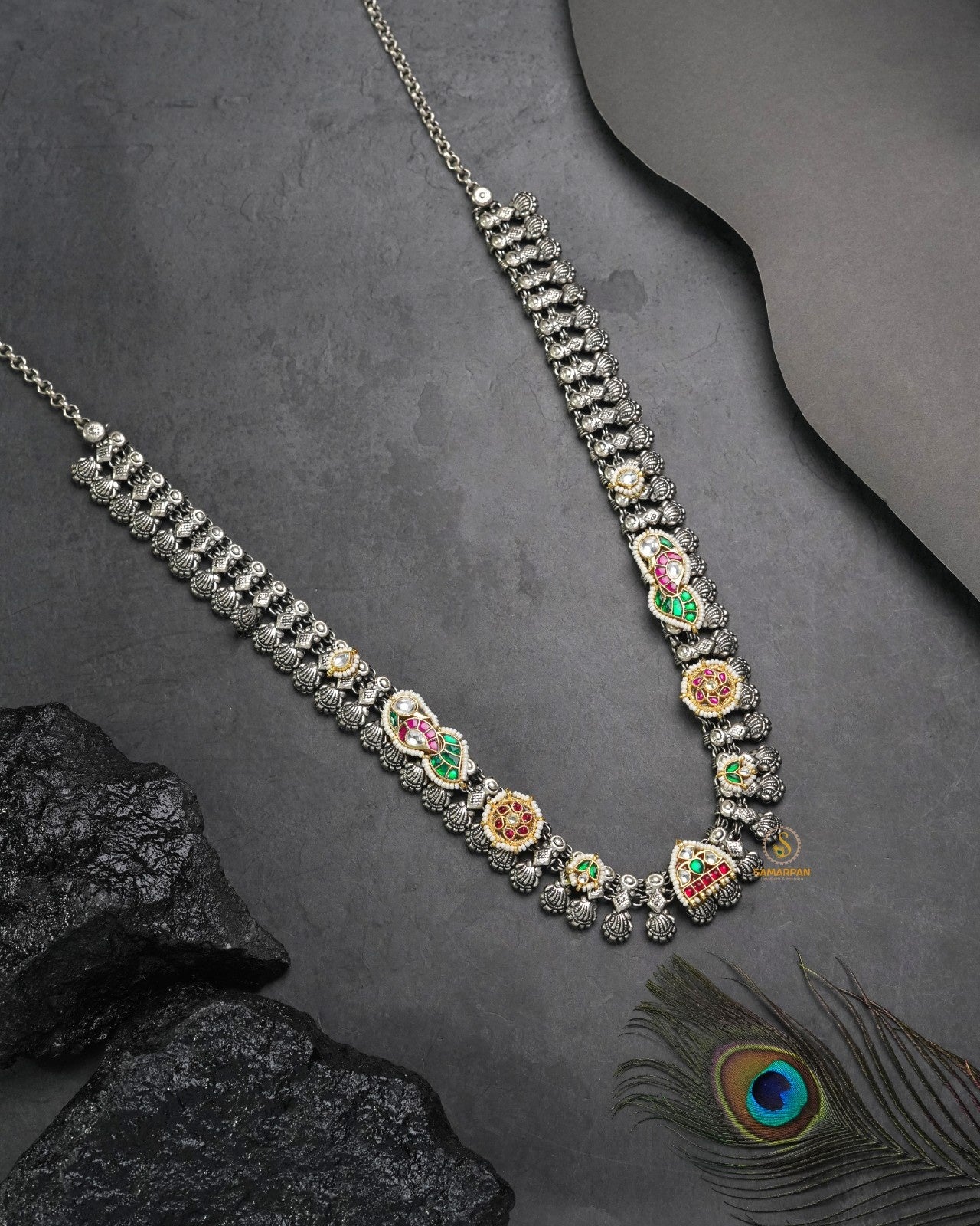 Kandora waist jewellery for bridesmaids and coordinated wedding group styling
