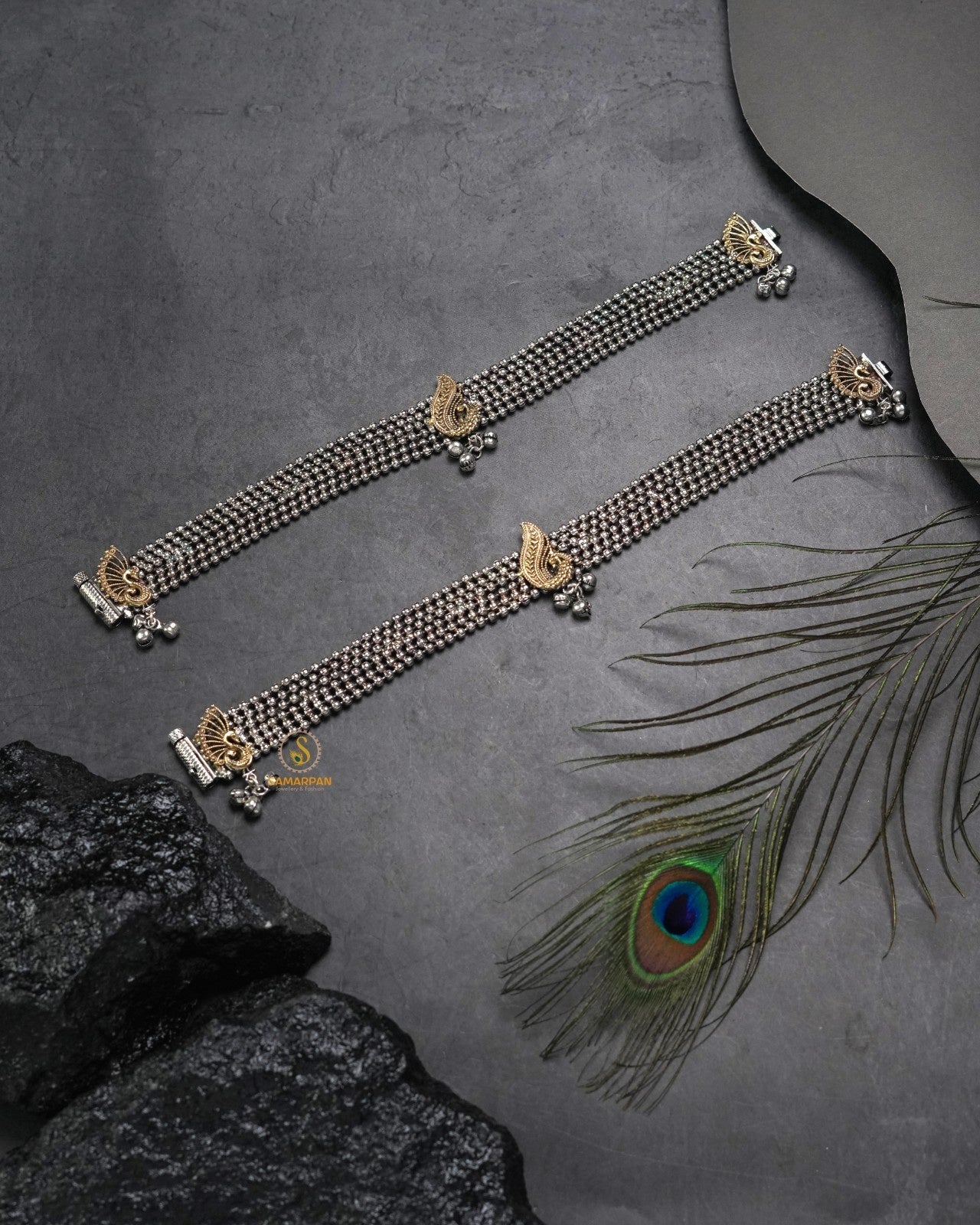 Elegant minimal chain anklet for women and girls simple daily wear fashion jewellery