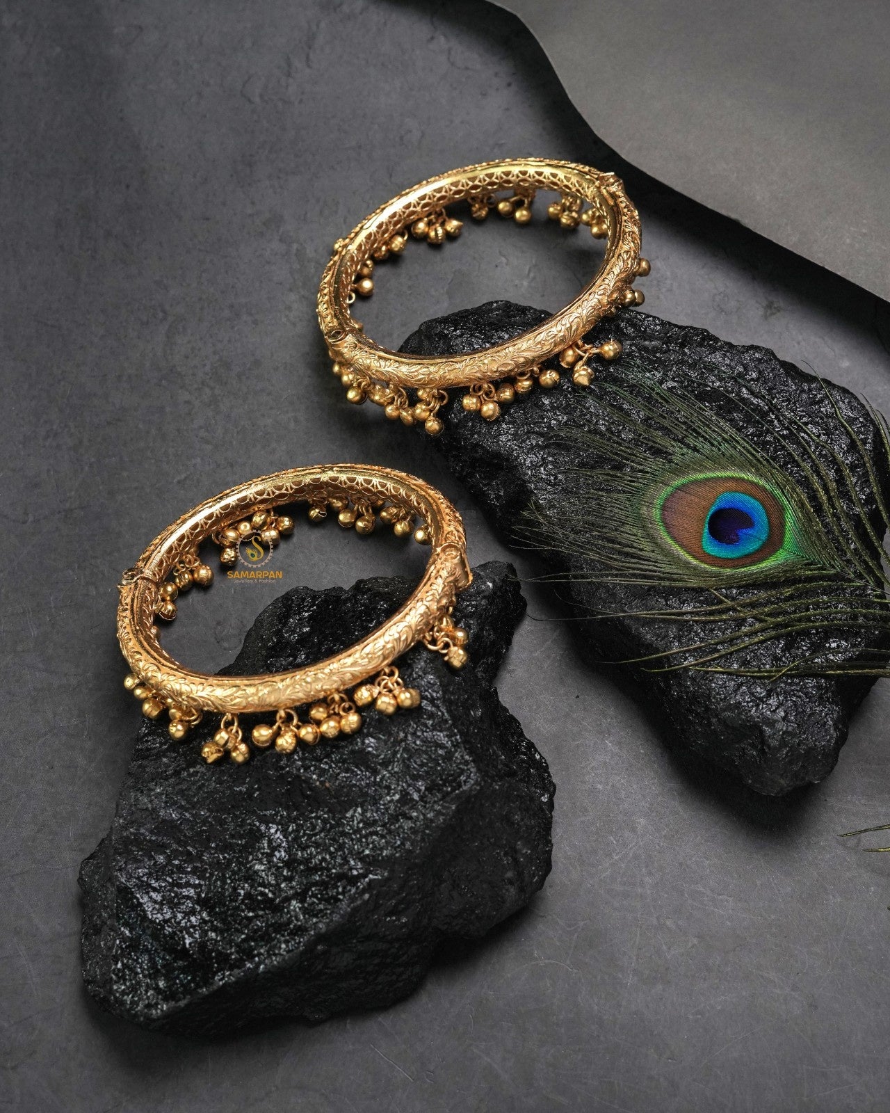 ethnic anklet design, traditional anklet jewellery, festive anklet