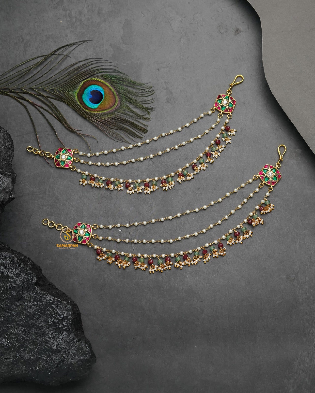 Kanser jewellery gift traditional head ornament for women
