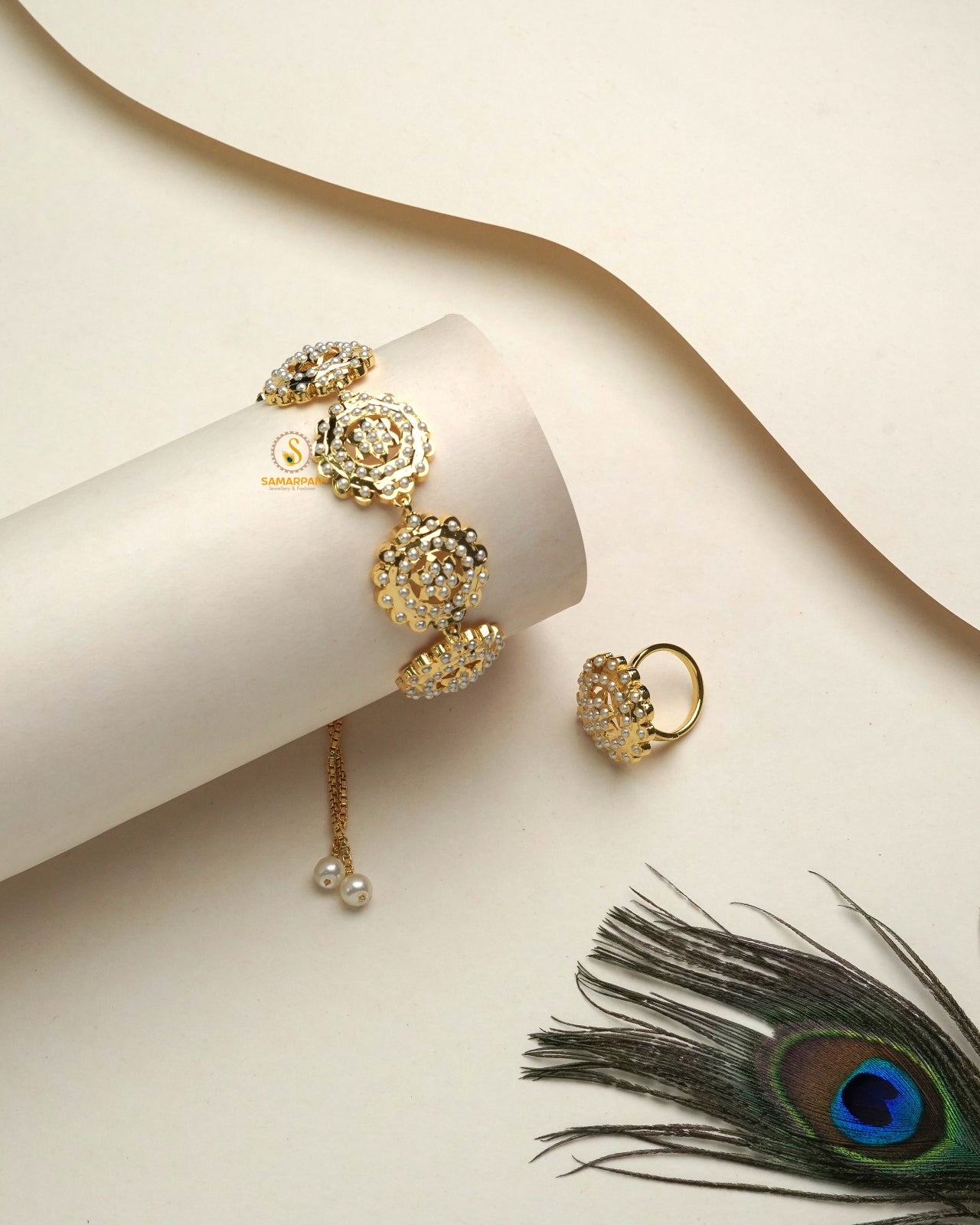 Amritasri Jadau bracelet collection for gifting women on special occasions