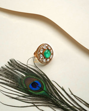 Signature diamond collection ring with distinctive designer-inspired appeal