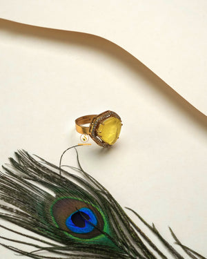 Chic diamond collection ring created for stylish modern dressing