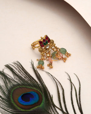 Occasion wear Samarpan ring with polished event-ready styling